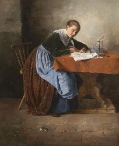 Adolf_Hölzel_Der_Liebesbrief