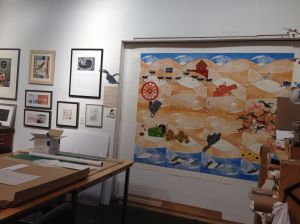 Inside Goathead Press, one of Mighty Tieton's resident enterprises