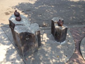Another amusing sculpture from Ellensburg's public art program