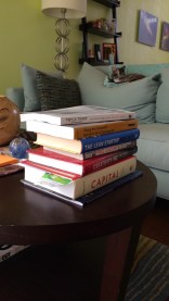 pile of books