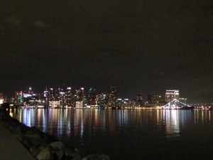 San Diego at night